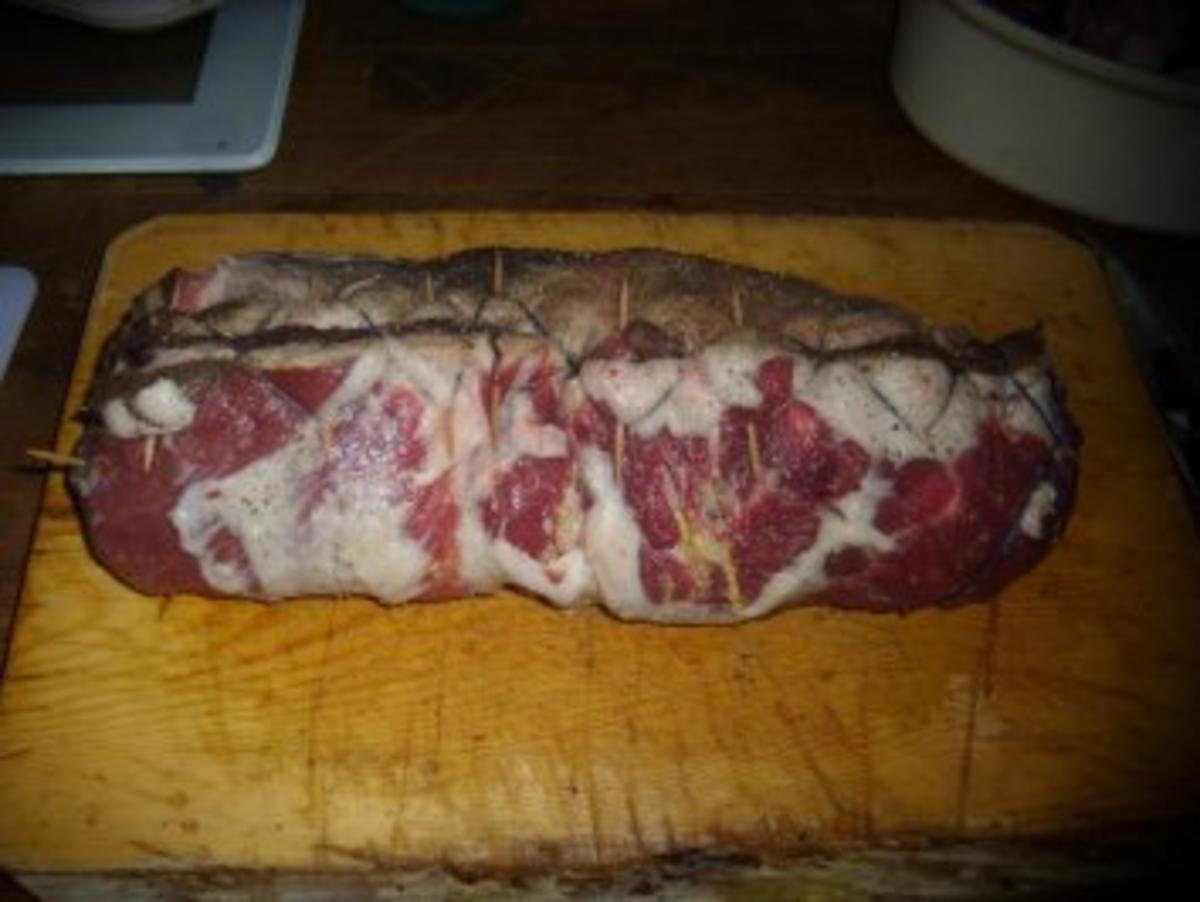 Wildrezept: Wildschweinrollbraten - Rezept - Bild Nr. 6