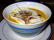 Möhren-Vanille-Suppe mit Ingwer - Rezept