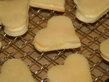 Marzipan Herzen Weihnachtsplätzchen - Rezept - Bild Nr. 7