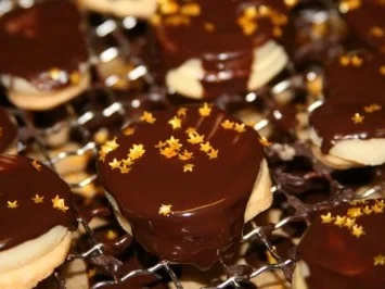 Marzipan Herzen Weihnachtsplätzchen - Rezept - Bild Nr. 11