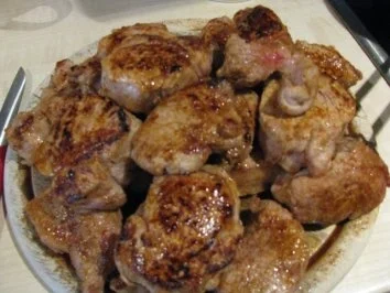 Rezept: Zwiebel - Rahm - Lendchen Bild Nr. 4 Zwiebel - Rahm - Lendchen - Rezept - Bild Nr. 4