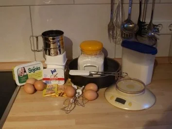 Quarkkuchen (ohne Boden) - Rezept