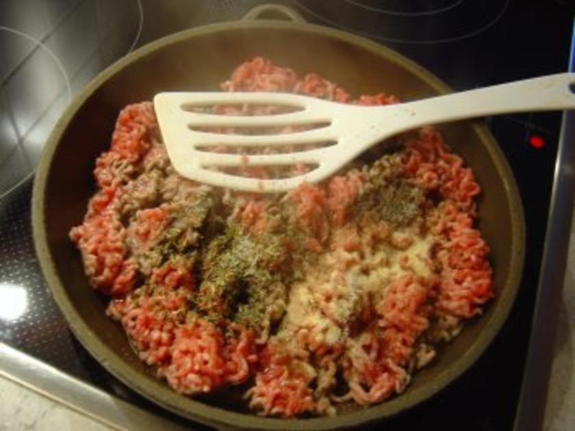 Mediteraner Hack Auflauf mit Schafskäse/Feta - einfach - 66 kcal/100g