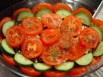 Rezept: Mediteraner Hack-Auflauf mit Schafskäse/Feta... Bild Nr. 5 Mediteraner Hack-Auflauf mit Schafskäse/Feta... - Rezept - Bild Nr. 5