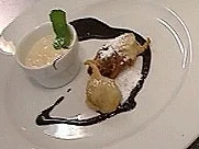 Feigen in Bierteig mit Kaffeelikör-Eis - Rezept