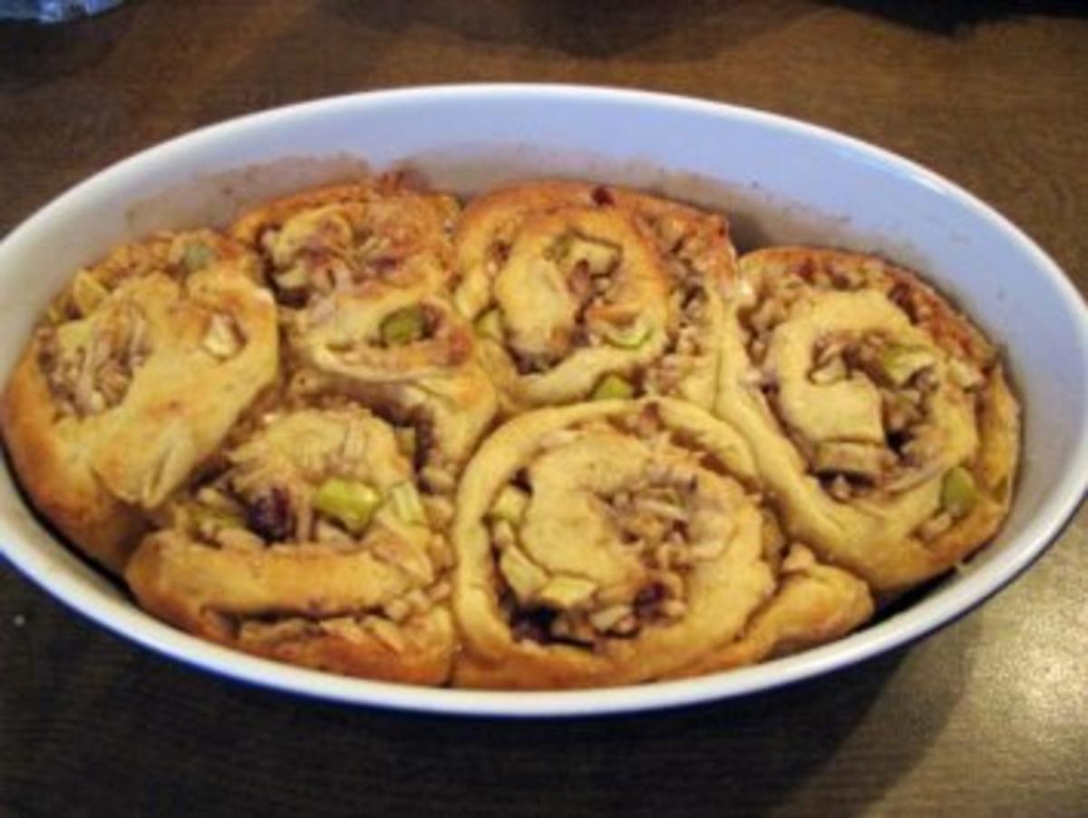 Bilder für Cinnabon Weihnachtsstrudel - Apfelstrudel - Rezept