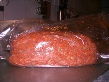 Rezept: Hackbraten im Bratschlauch Hackbraten im Bratschlauch - Rezept