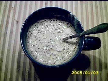 Cappucino "Bananenwölkchen" - Rezept