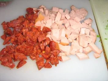 Rezept: Wurst-Nudel-Auflauf Bild Nr. 3 Wurst-Nudel-Auflauf - Rezept - Bild Nr. 3