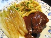 Kaninchen geschmort... - Rezept