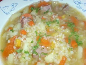 Rezept: Graupensuppe Bild Nr. 2 Graupensuppe - Rezept - Bild Nr. 2