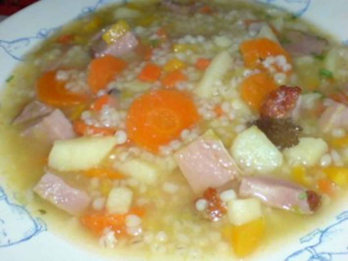 Graupensuppe, schnell, einfach, köstlich - kochbar.de