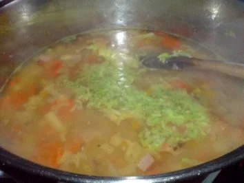 Rezept: Graupensuppe Bild Nr. 18 Graupensuppe - Rezept - Bild Nr. 18