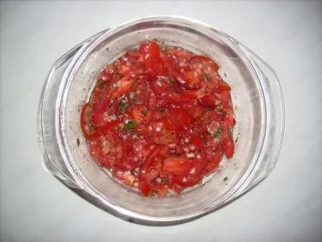 Rezept: Tomatensalat Tomatensalat - Rezept