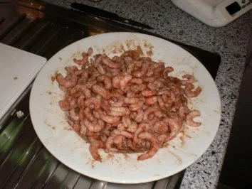 Spaghetti an Zimtsauce mit Crevetten - Rezept - Bild Nr. 2