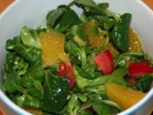 Salat mit Orangen - Rezept