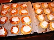 "Juleboller"  ( Weihnachtsbrötchen ) mit Marzipan - Rezept