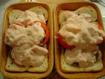 Tomaten mit Garnelen-Füllung... überbacken - Rezept - Bild Nr. 7