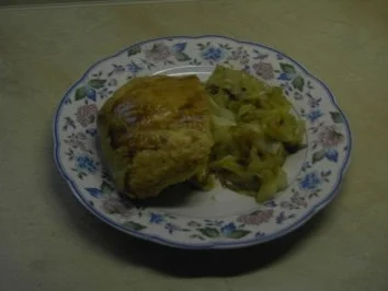 Rezept: Fleisch - Schweinefilet im Teigmantel mit Spitzkohlgemüse Fleisch - Schweinefilet im Teigmantel mit Spitzkohlgemüse - Rezept