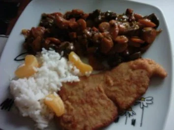 Gemüse-Wok-Pfanne mit Clementinen-Reis - Rezept - Bild Nr. 8