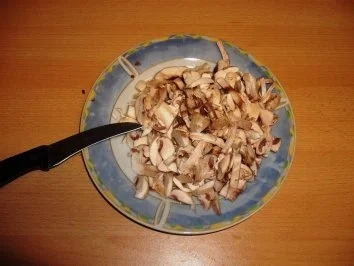 mike’s Pilzpfanne mit grünen Nudeln - Rezept - Bild Nr. 4