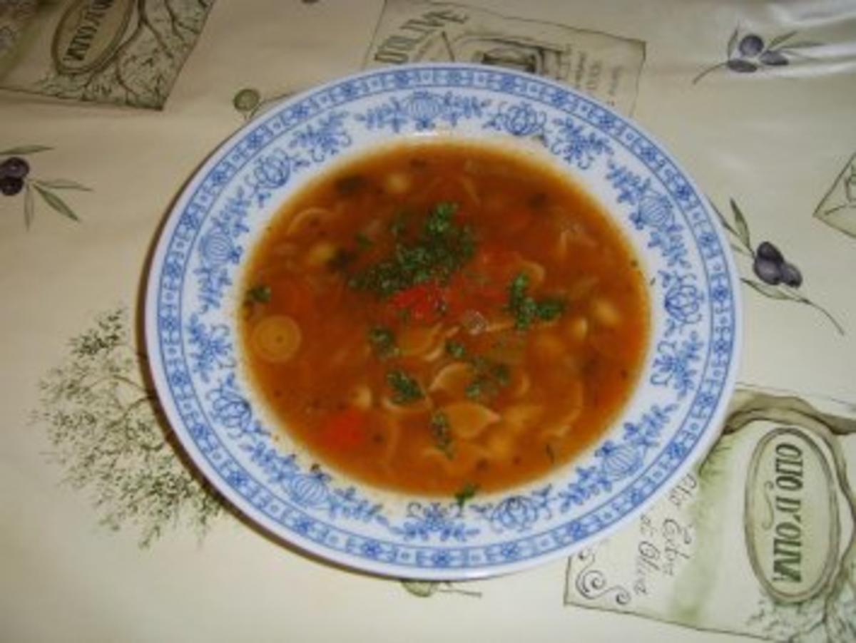 Tom Yum Suppe mit ohne Garnelen - Rezept