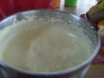 Torten: Weihnachtsstern mit Eierlikör-Kokos-Sahne - Rezept - Bild Nr. 3