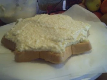 Torten: Weihnachtsstern mit Eierlikör-Kokos-Sahne - Rezept - Bild Nr. 7