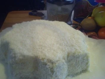 Torten: Weihnachtsstern mit Eierlikör-Kokos-Sahne - Rezept - Bild Nr. 9