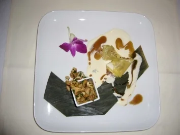 Nudelschnecken mit Pfifferlingsfüllung an Gruyereschaum - Rezept