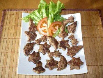 Fleischige Weihnachtskekse - Rezept