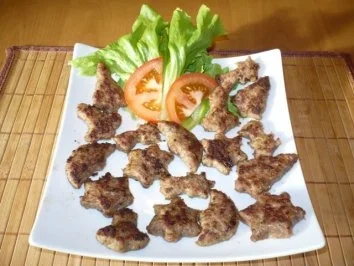 Fleischige Weihnachtskekse - Rezept - Bild Nr. 2