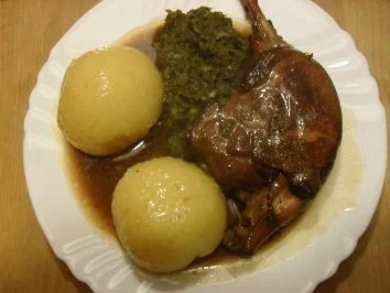 Gänsekeulen - Rezept