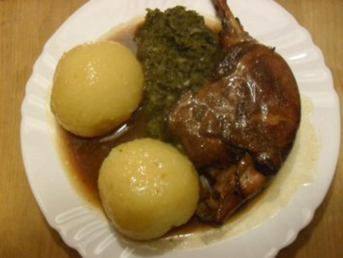 Bilder für Gänsekeulen Rezept