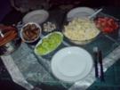 Heiligaben traditionell mit Kartoffelsalat und Würstchen - Rezept