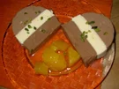 Schokoladenmousse "Tricolor" mit marinierten Orangen - Rezept