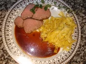 Fleisch - Rinderfilet im Ofen gegart - - Rezept