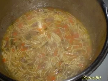 Rindfleischsuppe mit Nudeln - Rezept - Bild Nr. 6