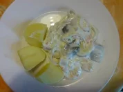 Heringsfilets mit Kaviarsoße - Rezept