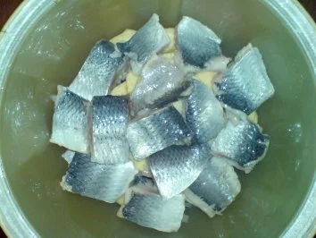 Heringsfilets mit Kaviarsoße - Rezept - Bild Nr. 2