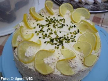 Rezept: Zitronensahnetorte Zitronensahnetorte - Rezept