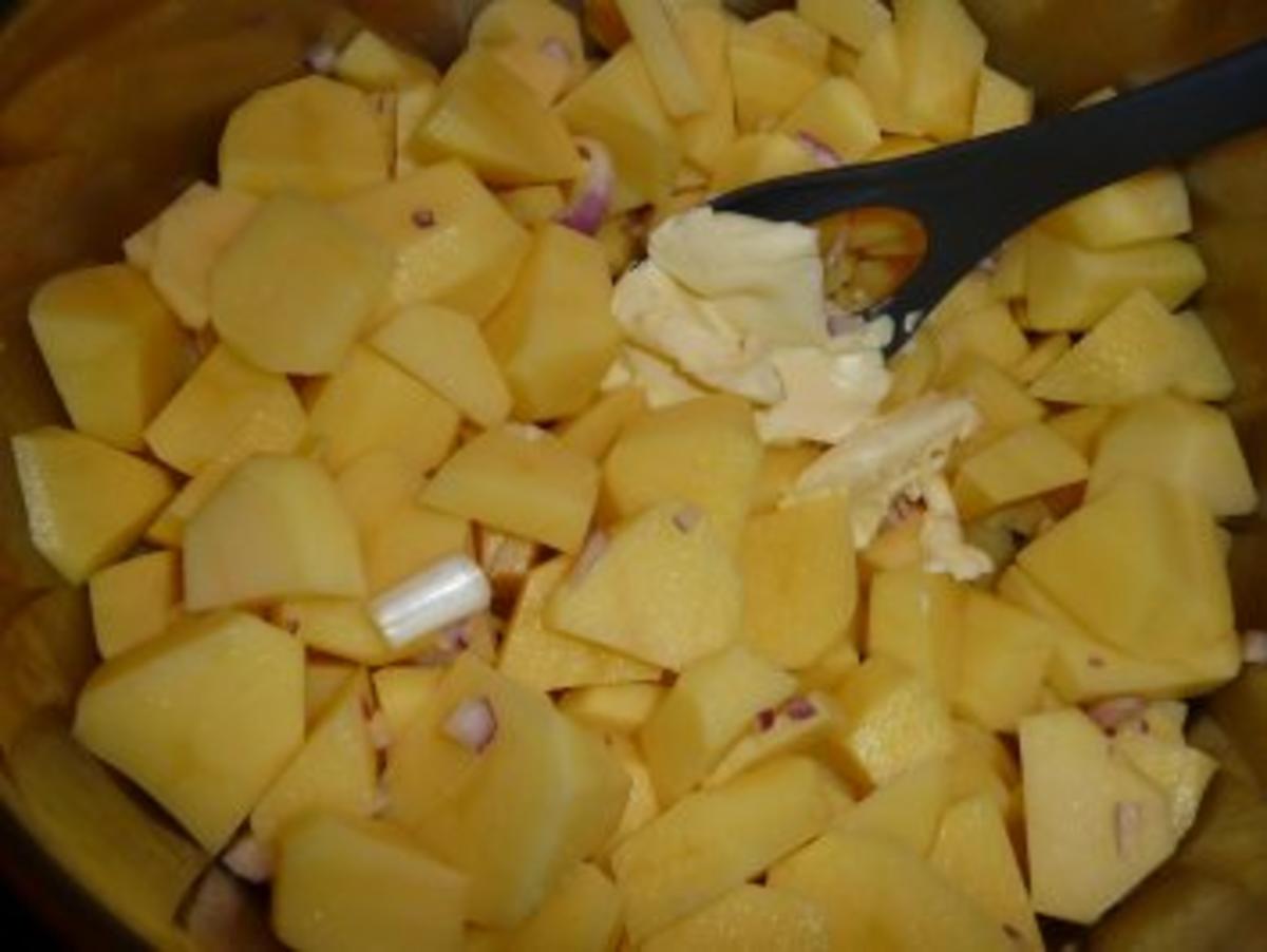 Kartoffelcremesuppe mit Lachskaviar - Rezept - Bild Nr. 5