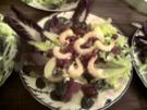 Winterliche Blattsalate mit Garnelen - Rezept
