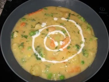 Rezept: Einfache Gemüsecremesuppe/Eintopf Bild Nr. 2 Einfache Gemüsecremesuppe/Eintopf - Rezept - Bild Nr. 2