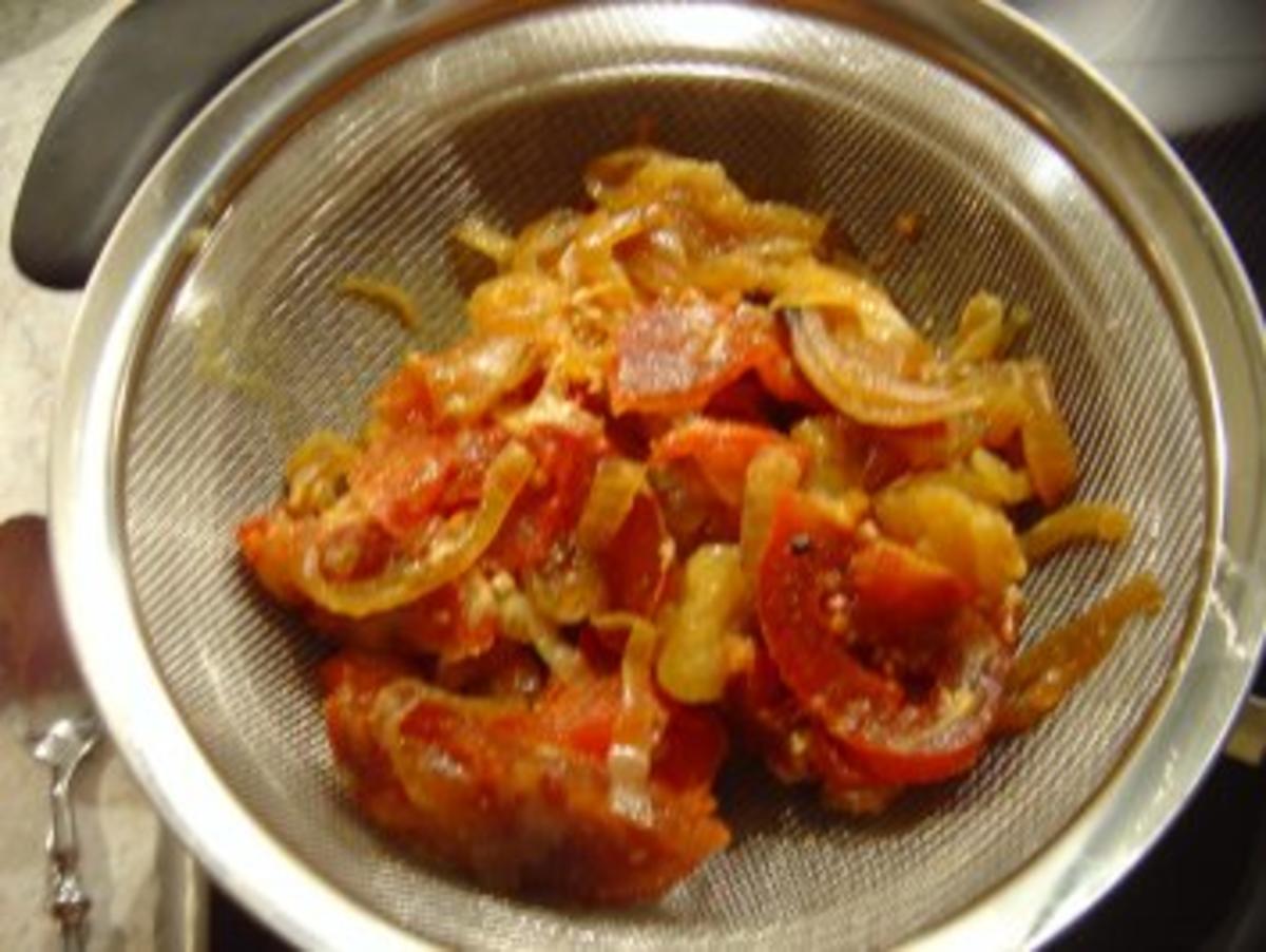 Lachs-Braten vom Schwein mit Käse und Tomaten - Rezept - Bild Nr. 7