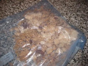 Mandarinen-Joghurt-Kokos/Zimt-Makronen-Schichtspeise.... Bilder sind dabei - Rezept - Bild Nr. 2