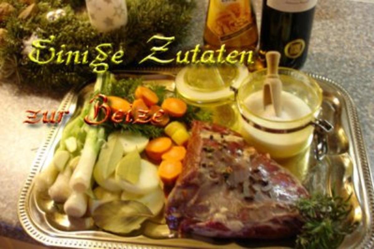 Wildschweinkeule "meine Art" - Rezept - Bild Nr. 2