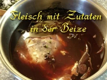 Wildschweinkeule "meine Art" - Rezept - Bild Nr. 3