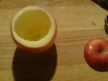 Rezept: Saftiger Bratapfel Bild Nr. 5 Saftiger Bratapfel - Rezept - Bild Nr. 5