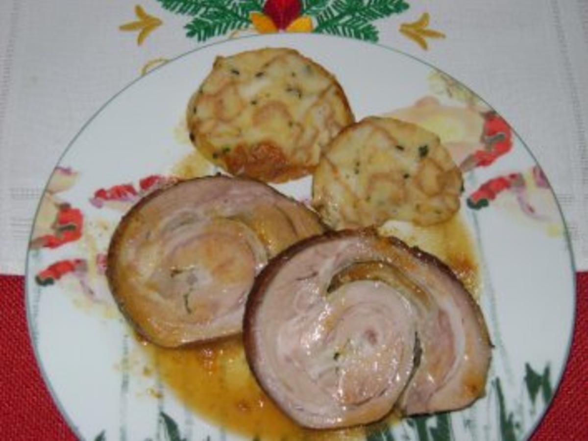 Kalbsrollbraten Mit Serviettenkn Del Rezept Kochbar De